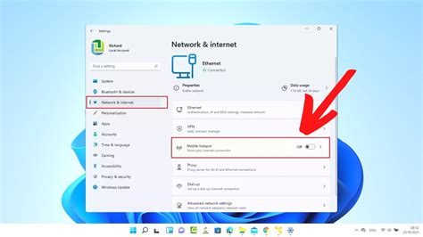 How To Turn On Mobile Hotspot On Windows 11 Youtube