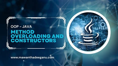 Java Oop Method Overloading And Constructor Youtube