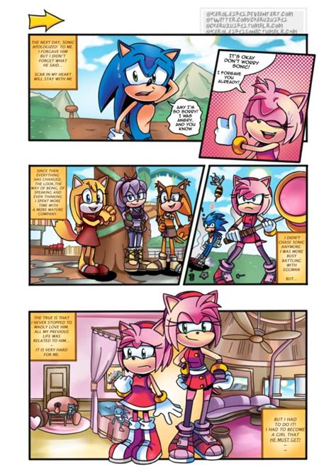 Sonamy boom mini comics page 3 by https://www.deviantart.com/karola2712 on @DeviantArt | Comic ...