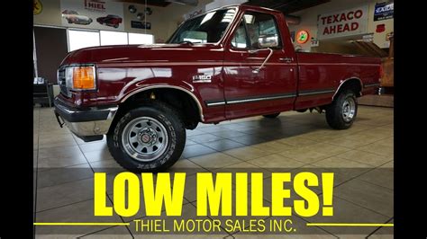 1990 FORD F 150 ONLY 74K MILES FOR SALE THIELMOTORS YouTube