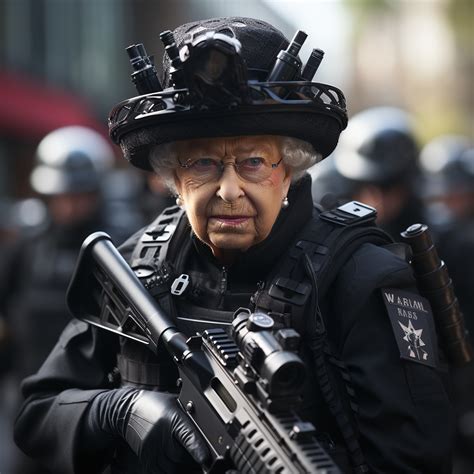 Queen Warrior Quard Protecting Her Country Rmidjourney
