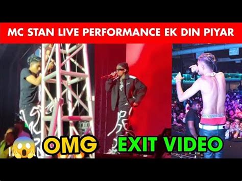 BASTI KA HASTI MC STAN LIVE CONCERT MUMBAI NESCO MC STAN MC STAN