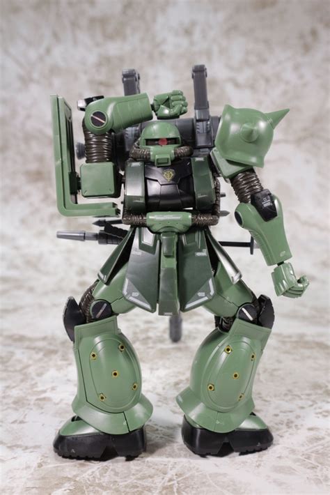 シマーモs FULL REVIEW HG 1 144 MS 06 ZAKU II BIG GUN SET Gundam