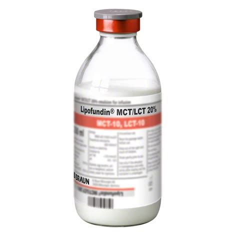 LIPOFUNDIN MCT LCT 20 500ML B BRAUN