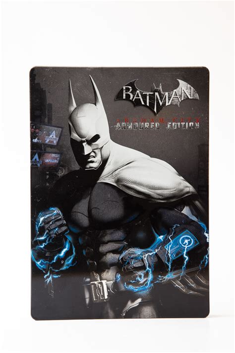 Batman Arkham City Armoured Core Steelbook UDEN Spil 360