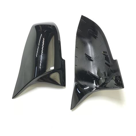 M Style Gloss Black Mirror Cover Caps Suitable For Bmw