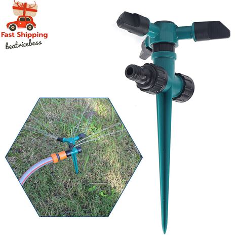 X Garden Sprinkler Degree Rotating Lawn Sprinkler For Water Lawns