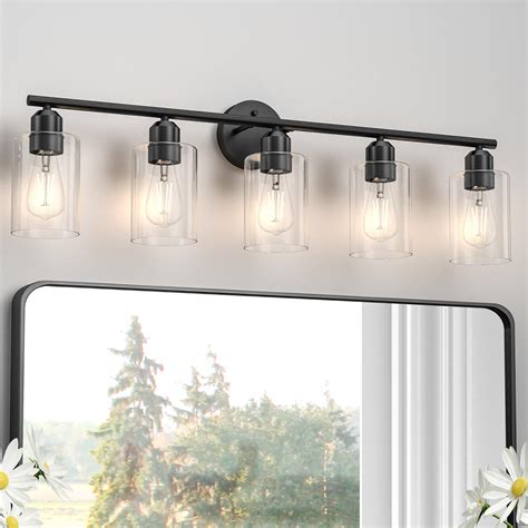Espird Bathroom Vanity Light Fixtures Matte Black