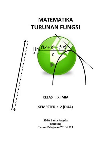 Pdf Matematika Turunan Fungsi4 Menentukan Turunan Fungsi Komposisi