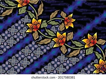 Vektor Stok Indonesian Batik Motifs Very Distinctive Exclusive Tanpa