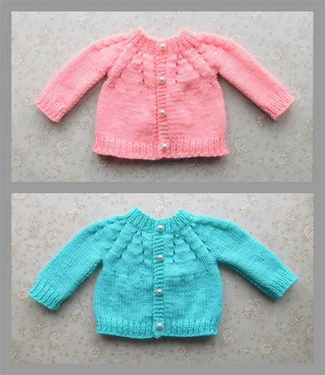 Bebeknits Bordeaux Baby Cardigan Knitting Pattern Craft Supplies ...