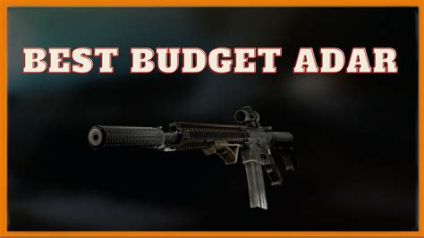 Best Budget ADAR In Tarkov Rat Guns Episode 1 YouTube