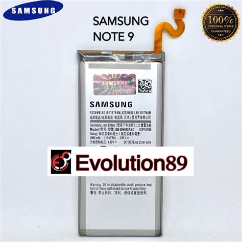 Jual Baterai Samsung Galaxy Note N Eb Bn Abu Original Sein