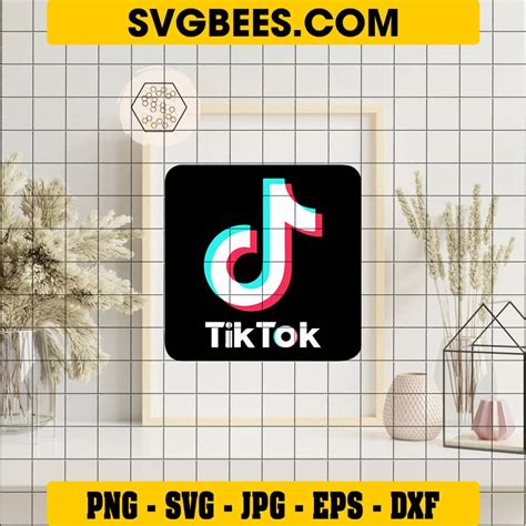 Tiktok Svg Png Files Svgbees