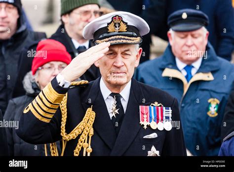 England, Ramsgate. Royal Navy Admiral of the Fleet, The Lord Boyce ...