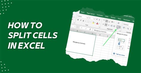 A Comprehensive Guide On How To Split Cells In Excel Earn And Excel