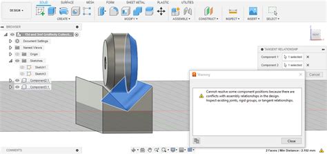 Tangent Constraint Not Working R Fusion360