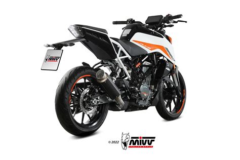 Ktm Duke Exhaust Mivv Gp Pro Black Stainless Steel Kt Lxbp Mivv