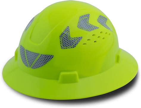 Uninova Full Brim Hard Hat Hardhats Men Vented Hard Hat Full Brim Safety Helmet For Construction