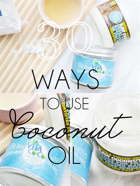 30 Ways To Use Coconut Oil Makeup Savvy Makeup And Beauty Blog