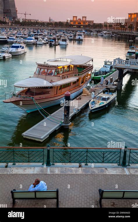 Souk Shark Shopping Center And Marina At Twilight Kuwait City Kuwait