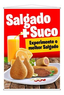 Banner Salgado E Suco MercadoLivre