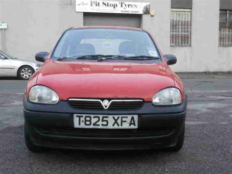 Vauxhall CORSA T REG ENVOY 1 0 12V RED CHEAP TAX AND INSURANCE NO