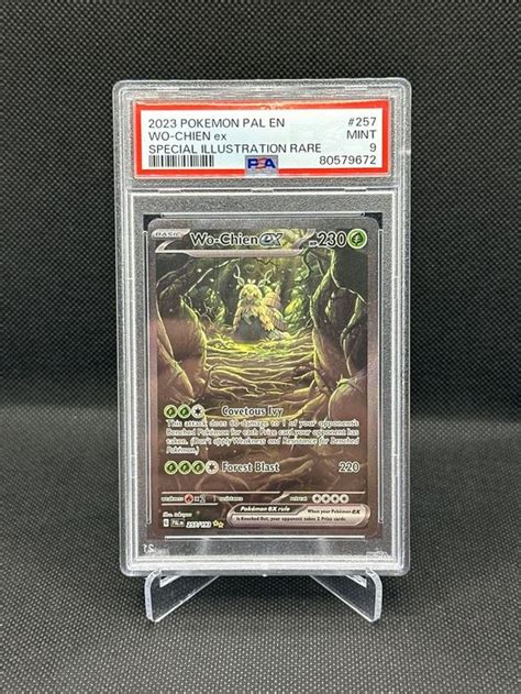 Pokemon Paldea Evolved Wo Chien EX PSA9 Kaufen Auf Ricardo