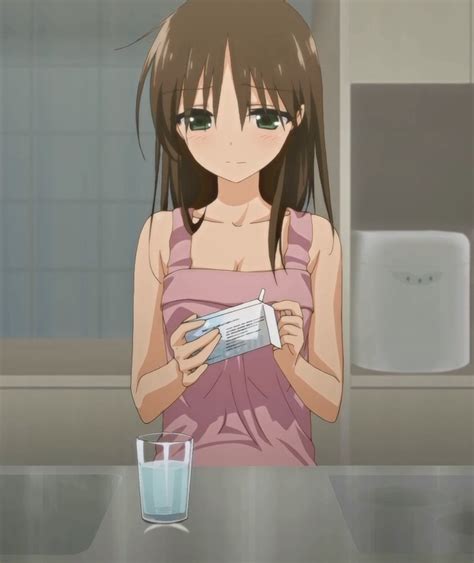 Tsukioka Yui Oyasumi Sex Anime Screenshot Highres Stitched Third Party Edit Girl A Glass