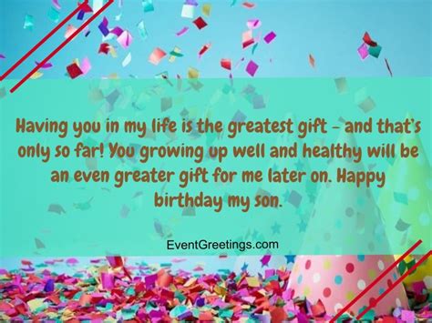 50 Cute Happy Birthday To My First Born Son With Love