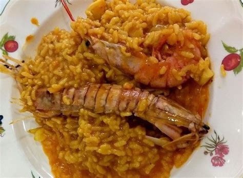 Arroz Meloso De Galeras Y Gambas Commememucho