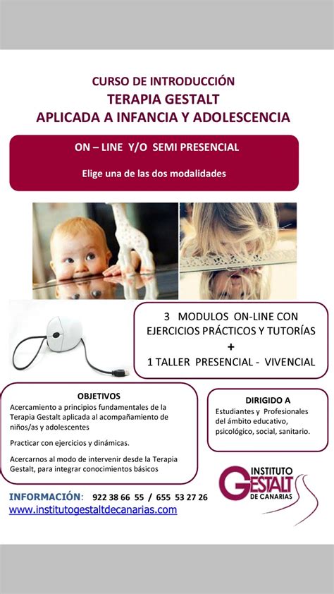 Curso On Line Semipresencial Introducción A La Terapia Gestalt