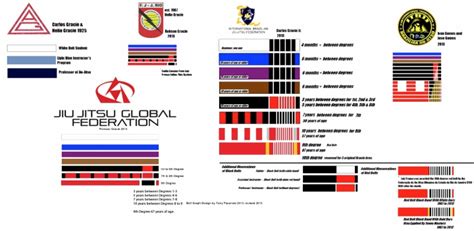 The Different Belt Systems Used in Brazilian Jiu-Jitsu