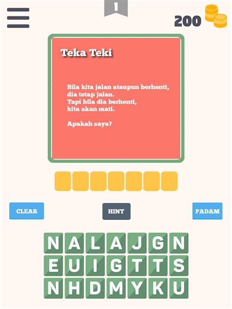 Android Için Teka Teki Bahasa Melayu İndir
