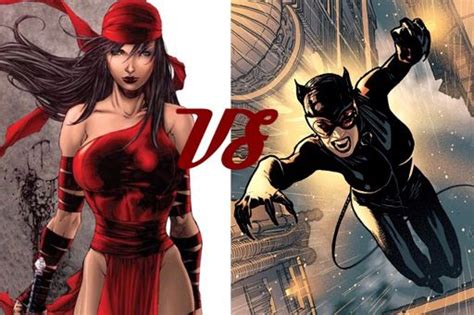 Daily Battle Elektra Vs Catwoman Comics Amino