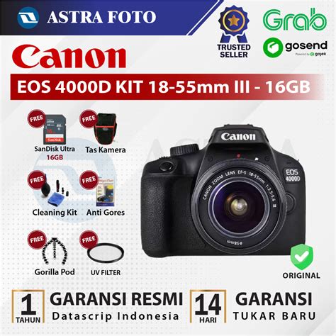 Jual Canon Eos D Kit Mm Paket Gb Original Canon D