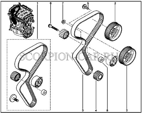 Largus 117110. Привод ГРМ (K4M) Архивная запись