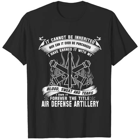 Air Defense Artillery T Shirt Sold By Annettwiseman Sku 2788898