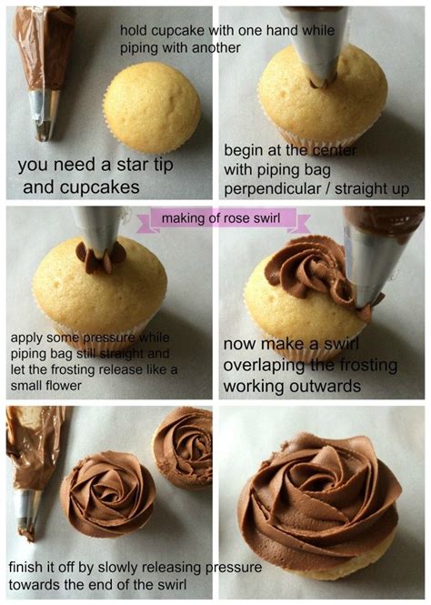 Quick Buttercream Rose Swirl Piping Tutorial Cake Decorating Supplies