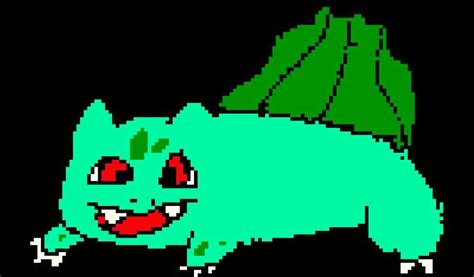 Bulbasaur Pixel Art Pokémon Amino