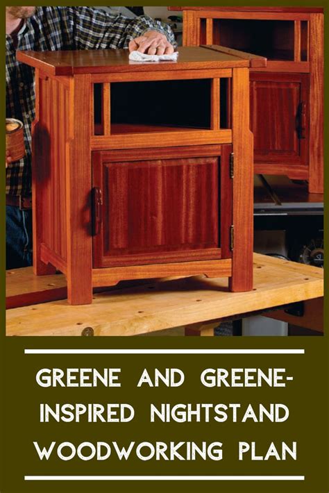 Greene And Greene Furniture Plans Shimanuki Vold