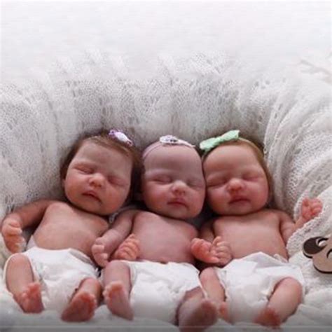 Softtouch R Aliste Triplets Anne Ange Adler Reborn B B Poup E