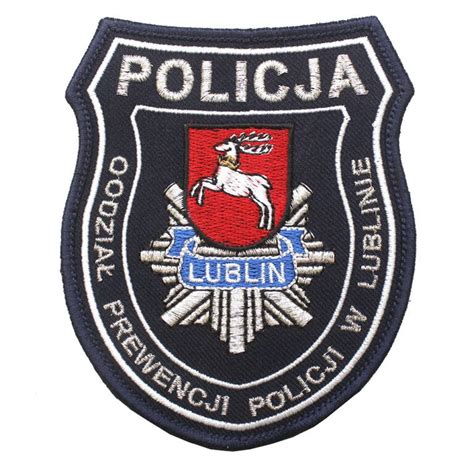 Lublin Naszywka Policja Oddzia Prewencji Policji W Lublinie