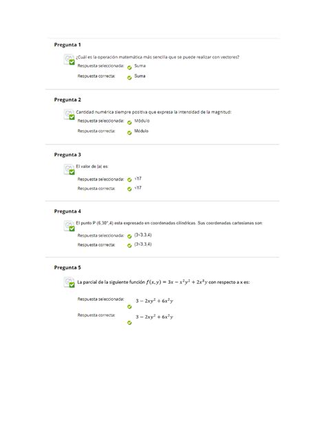 Actividad Automatizada C Lculo Vectorial Studocu
