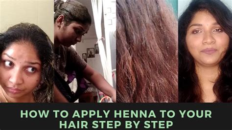 How To Apply Henna On Your Hair Step By Step How To Color Your Hair Naturally Sravya S