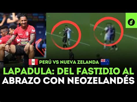 Per Vs Nueva Zelanda Gianluca Lapadula Public Su Emoci N Luego De