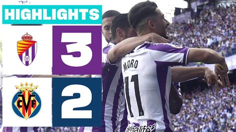 Resumen De Real Valladolid Cf Vs Villarreal B Youtube