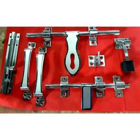 Stainless Steel Door Fitting Kit Grade At Rs Kit In Rajkot