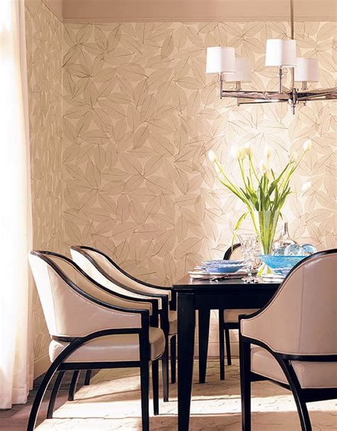 Today's attractive, natural wallcoverings can be an incentive to homebuyers, not a turn-off ...