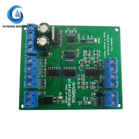 M Dulo Digital Anal Gico De Canales Protocolo Rs Modbus Rtu Adc Dac N Dba Componentes